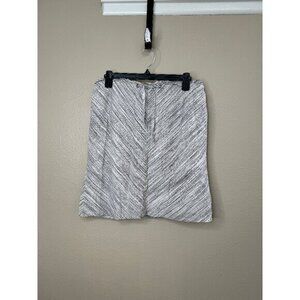 Merona Women's Black/Gray Skirt Size Medium Short skirt mini cotton pencil skirt